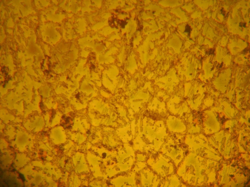 Metallographic material analysis