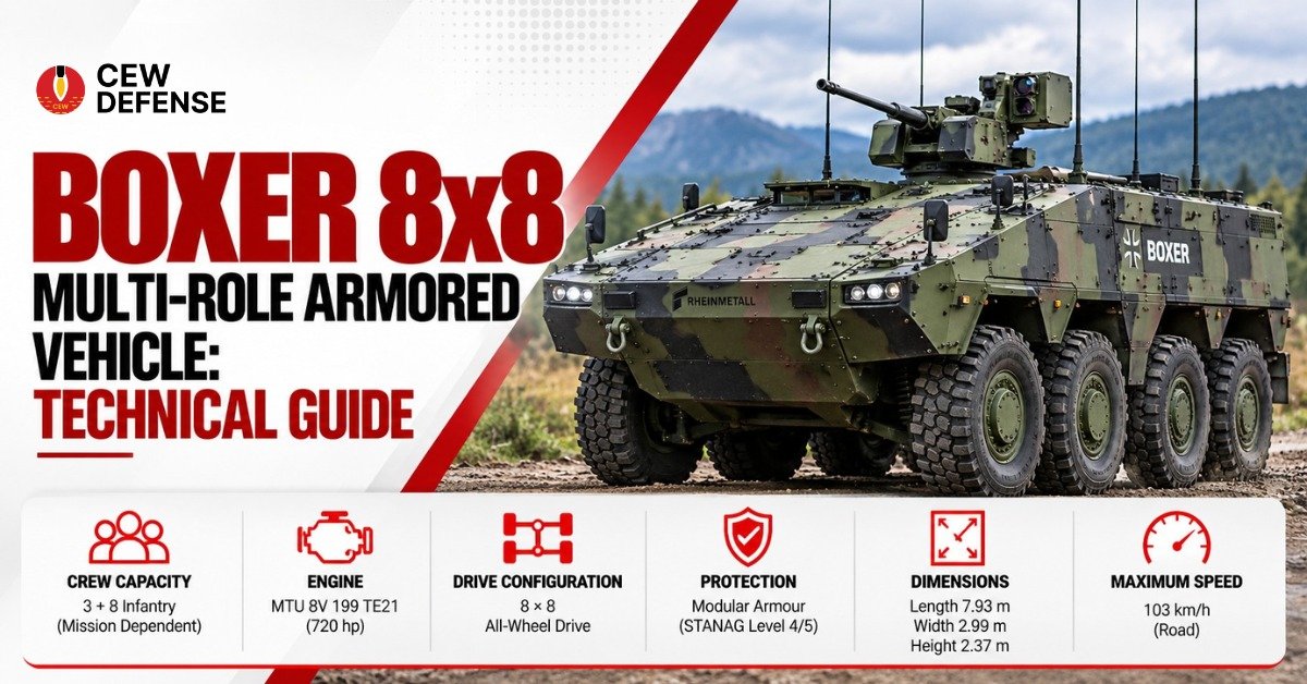 Boxer 8x8 Multi-Role Armored Vehicle: Technical Guide