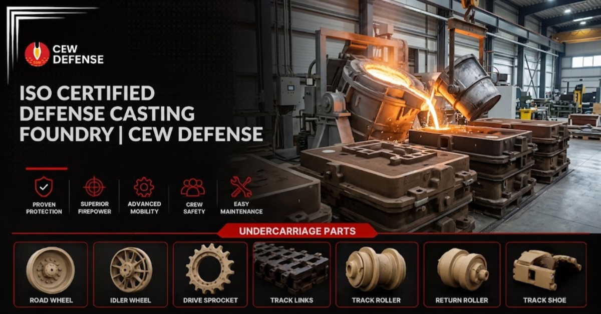 Defense Casting Foundry for Precision Military Components and Defense Systems