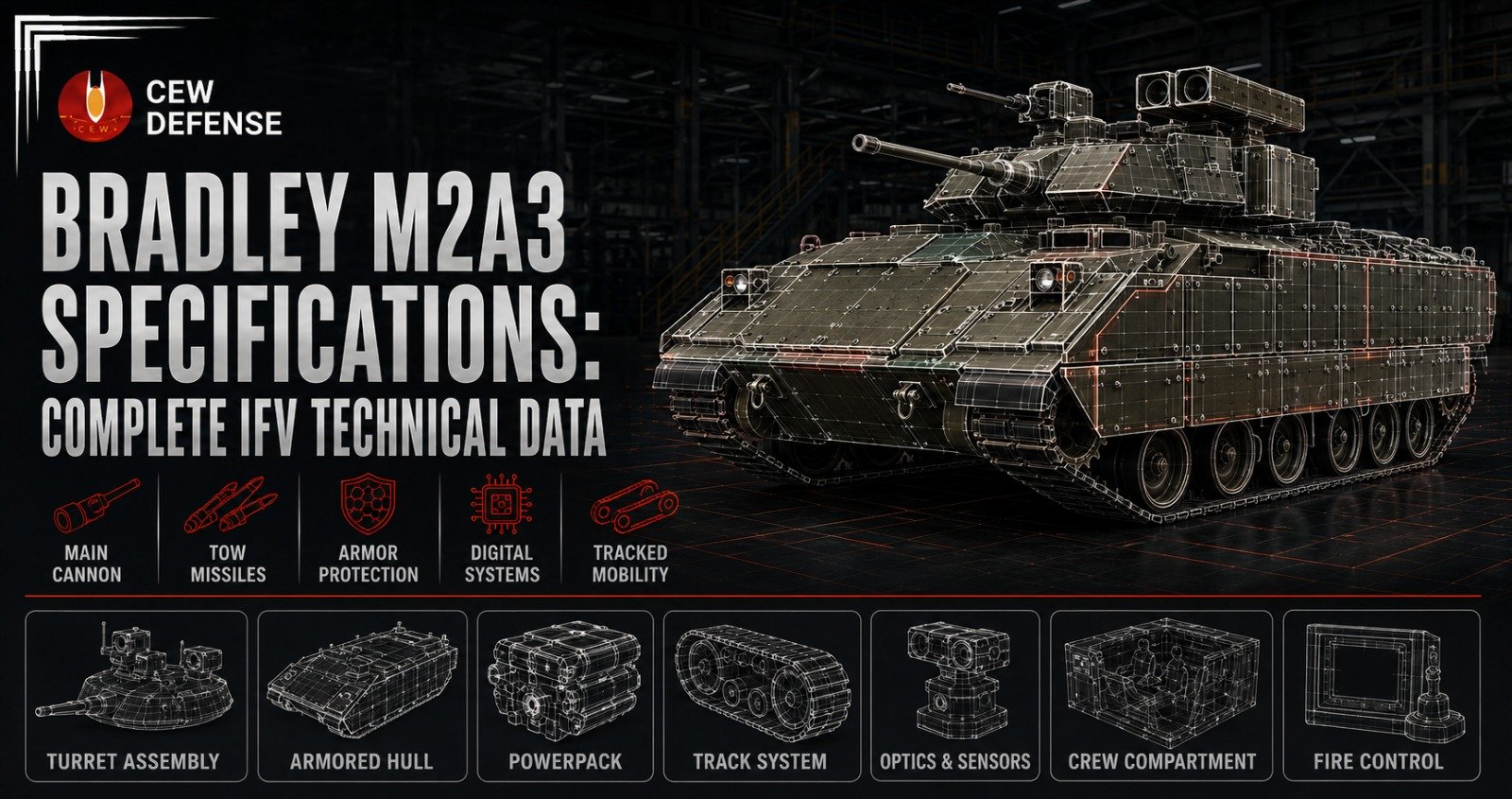 Bradley M2A3 Specifications: Comprehensive IFV Technical Data Guide