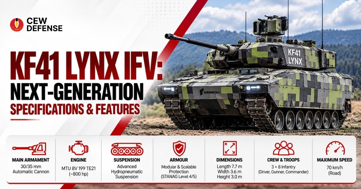 KF41 Lynx IFV: Advanced Specifications And Modern Combat Features