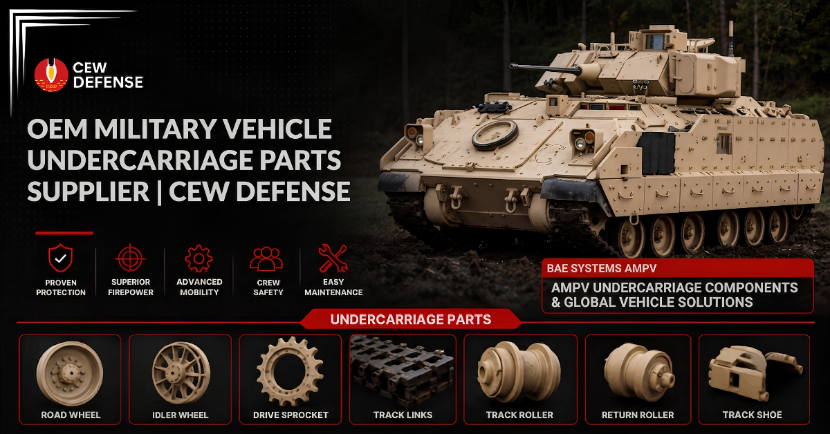 Military Vehicle Undercarriage Parts for Reliable Defense Performance