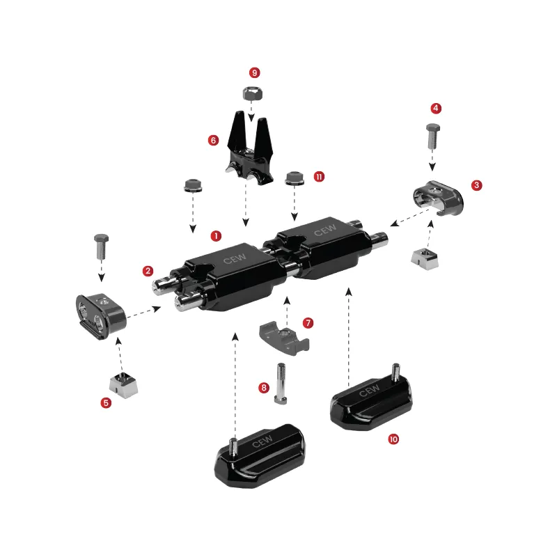Al-Zarrar Tank Track Shoe Assembly