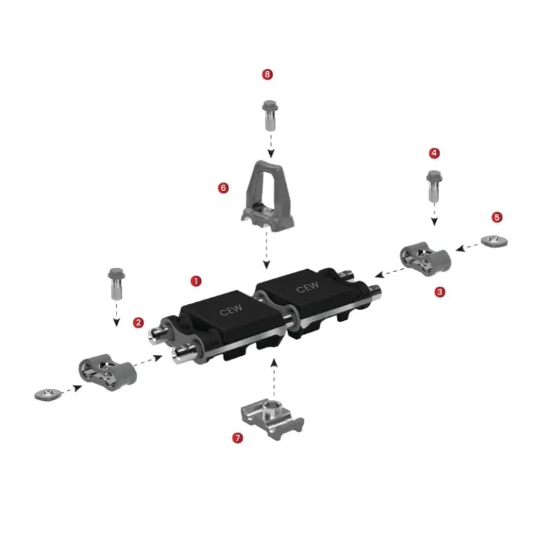 T-80UD Tank Track Shoe Assembly